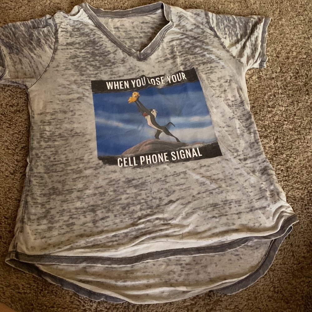 Lion king, meme gray shirt